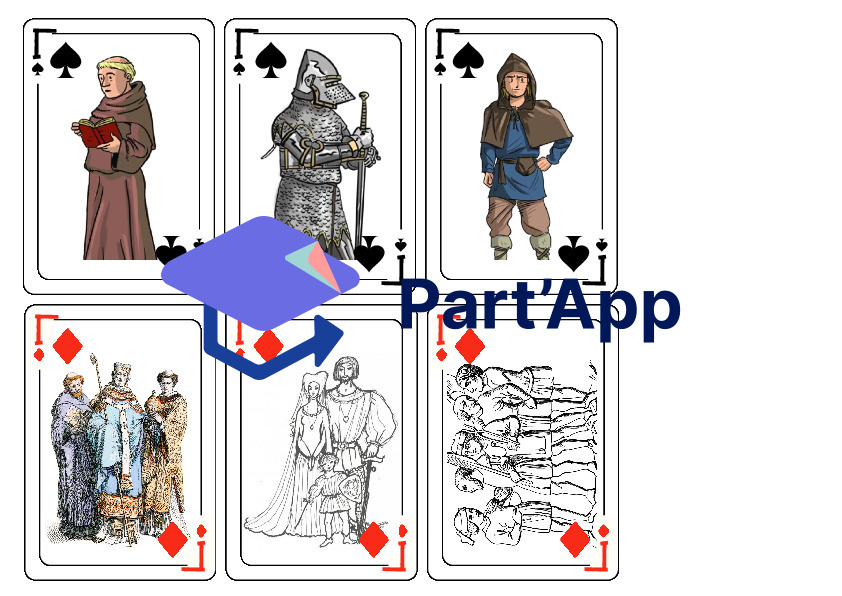 Jeu de cartes pour traiter le thèmes des 3 ordres au Moyen-Âge en histoire_2