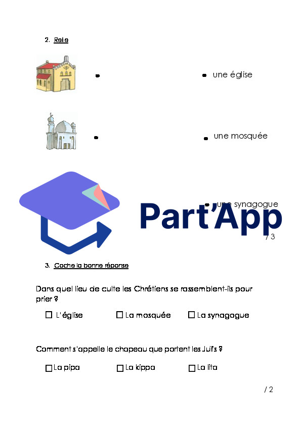 Évaluation – Trois religions (ECR)_3