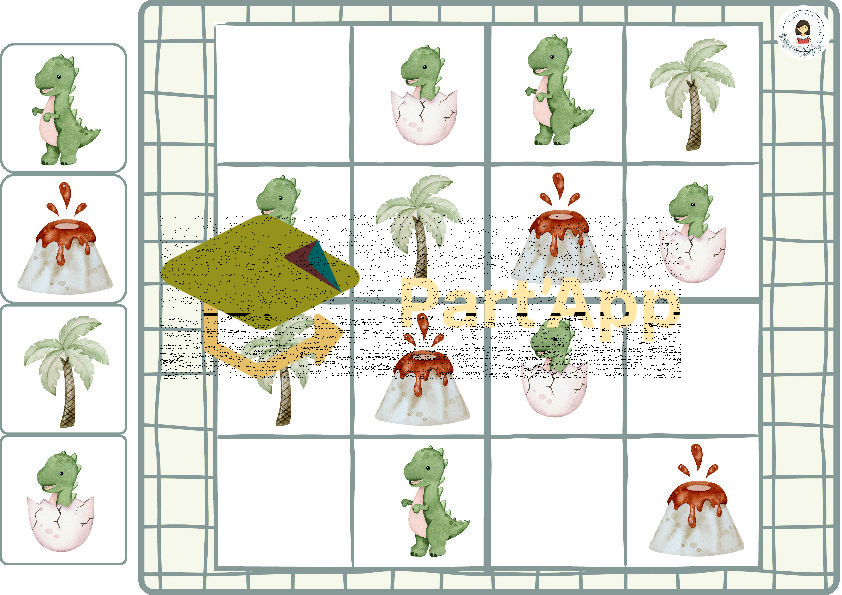 15. 🦕 6 sudokus – Les dinos 2026_107