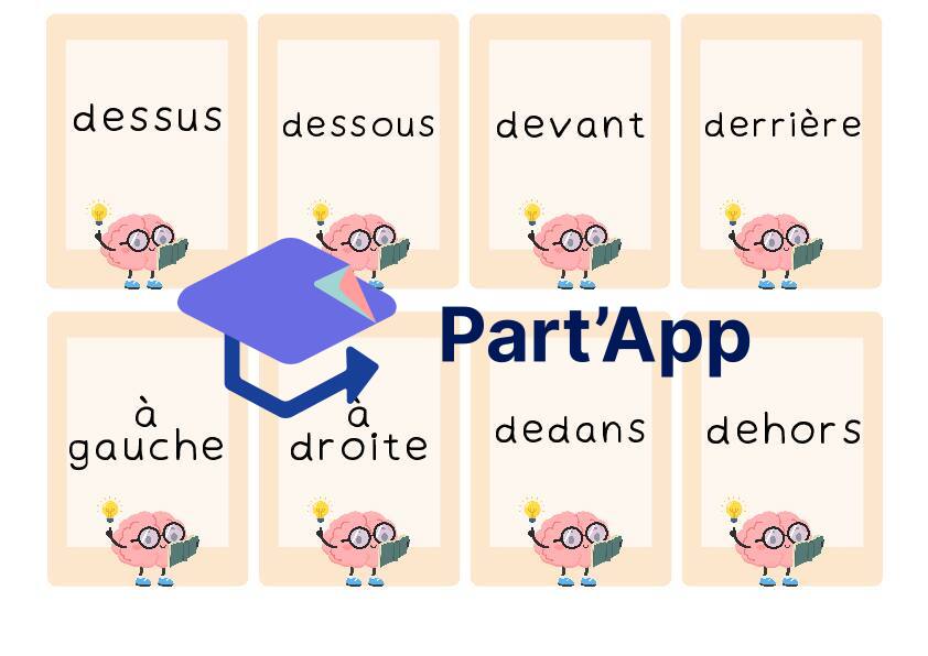 Cartes d'association – Vocabulaire des notions spatiales (1H à 6H / Cycle 1 & Cycle 2)_3