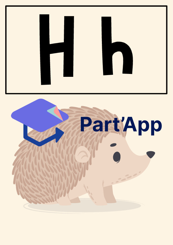 Abécédaire en écriture scripte (lettres détachées) - Affichage de la classe de A à Z avec illustrations_9