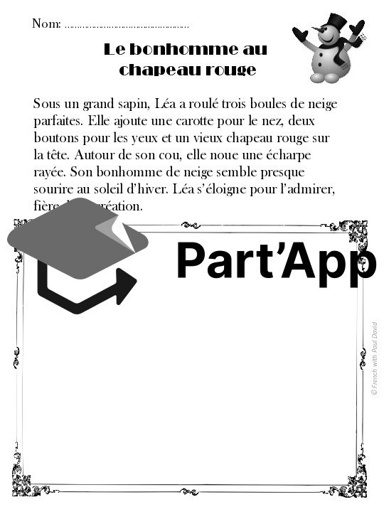 Lire et dessiner - Hiver (10 textes)_7