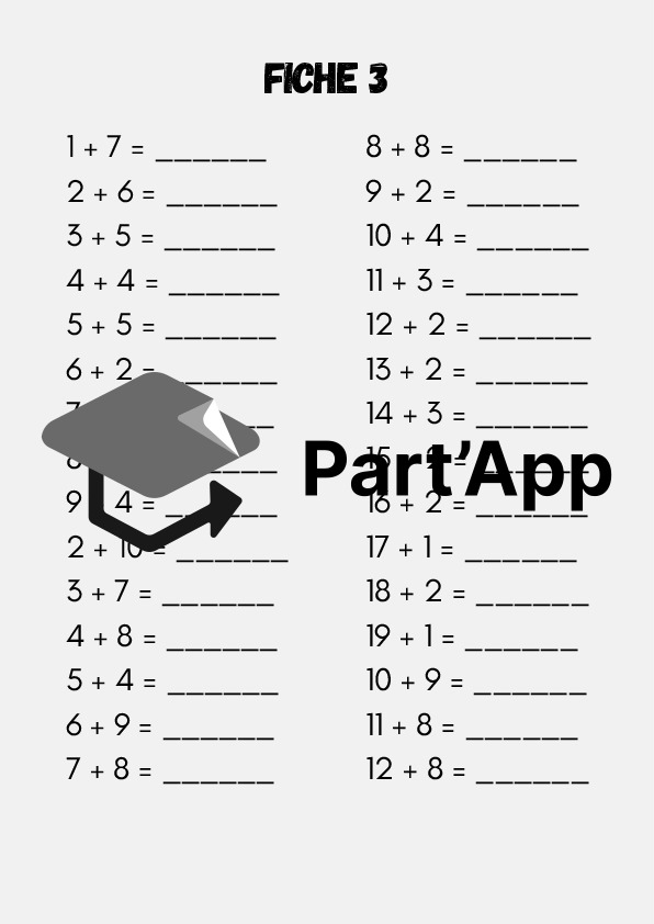 Dossier de calcul mental_7