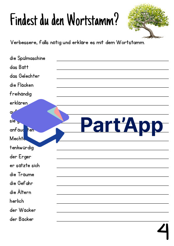 Dossier Wortstammregel/ Umlautregel/ Morpheme mit Übungen_6