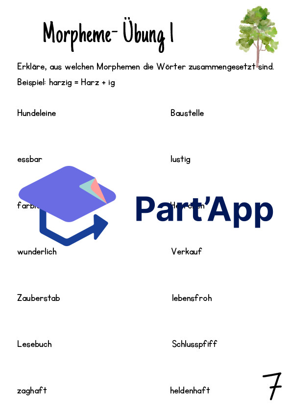 Dossier Wortstammregel/ Umlautregel/ Morpheme mit Übungen_9