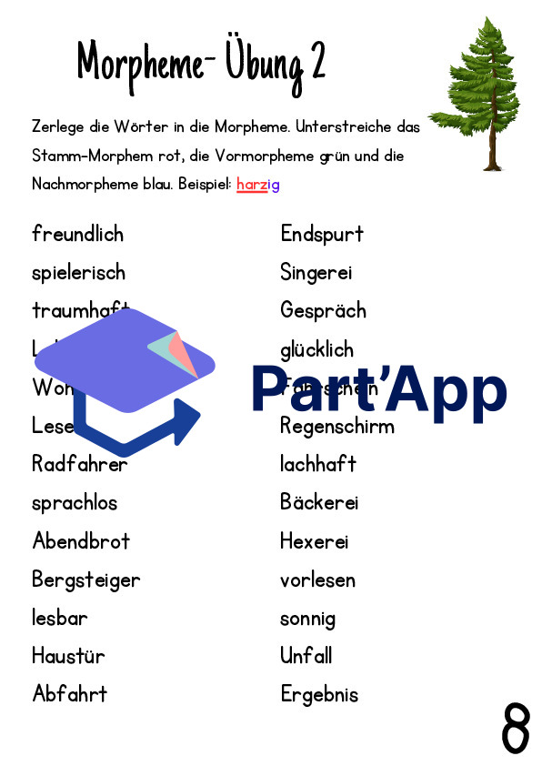 Dossier Wortstammregel/ Umlautregel/ Morpheme mit Übungen_10