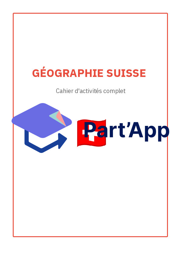 GÉOGRAPHIE SUISSE - Dossier Complet 12 Pages avec corrigé_2