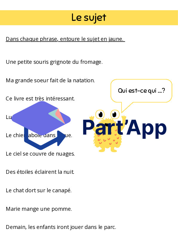 Dossier sujet / verbe_4