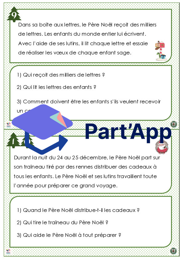 cartes compréhension lecture Noël_8