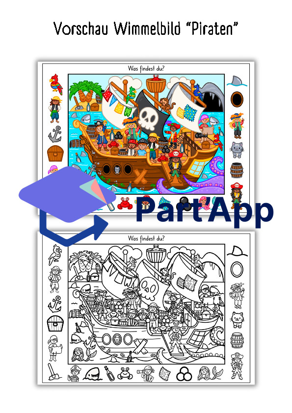 Wimmelbild Piraten_2