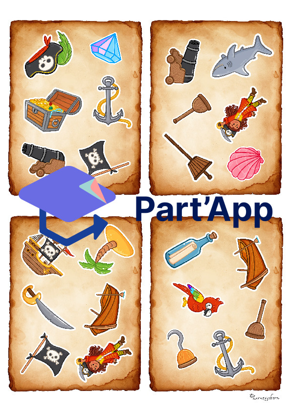 Paarretto Piraten: Was ist doppelt?_7
