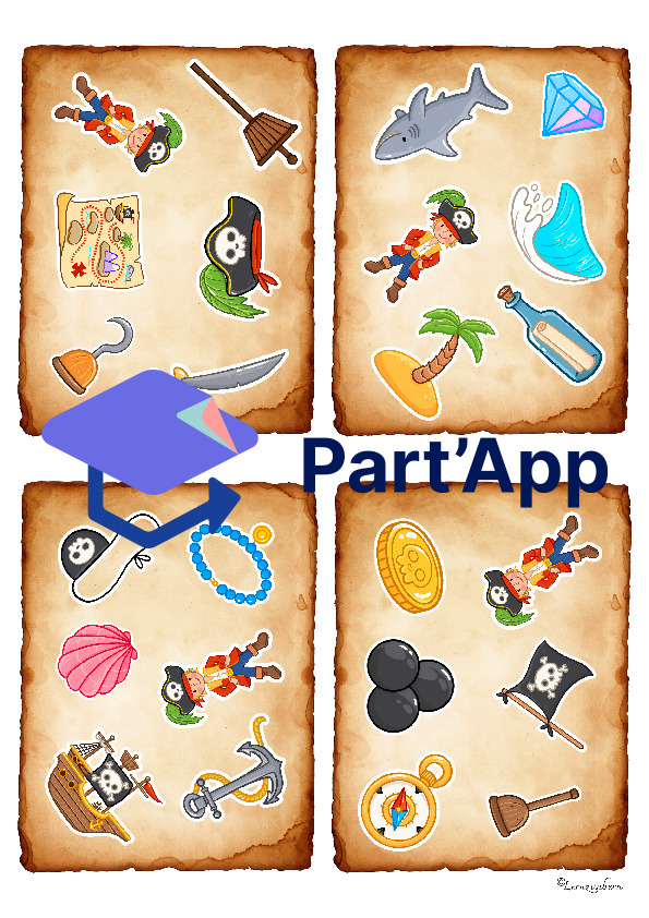 Paarretto Piraten: Was ist doppelt?_8
