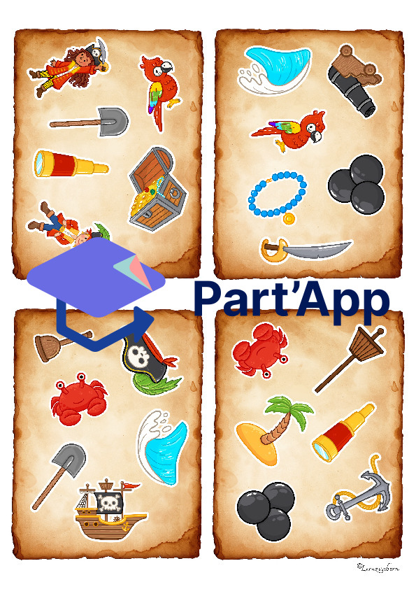 Paarretto Piraten: Was ist doppelt?_9
