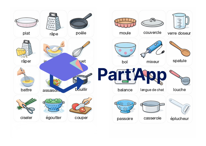 1-2P la recette : jeu des maisons (ingrédients, ustensiles et verbes d'action)_2