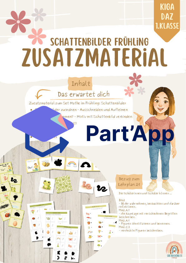 Zusatzmaterial zu Schattenbilder Frühling_2