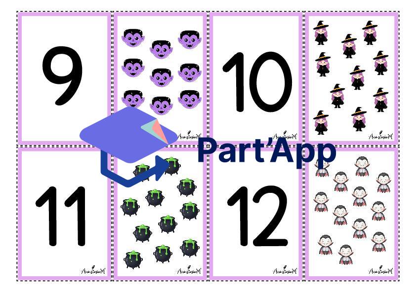 Cartes - Associer nombre et quantité (Ateliers Halloween)_5