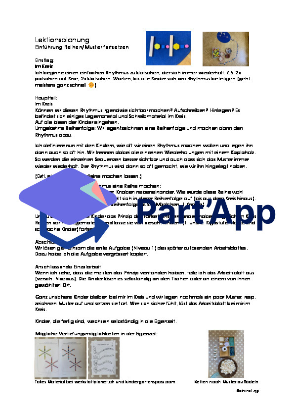 Lektionsplanung Reihen fortsetzen_2