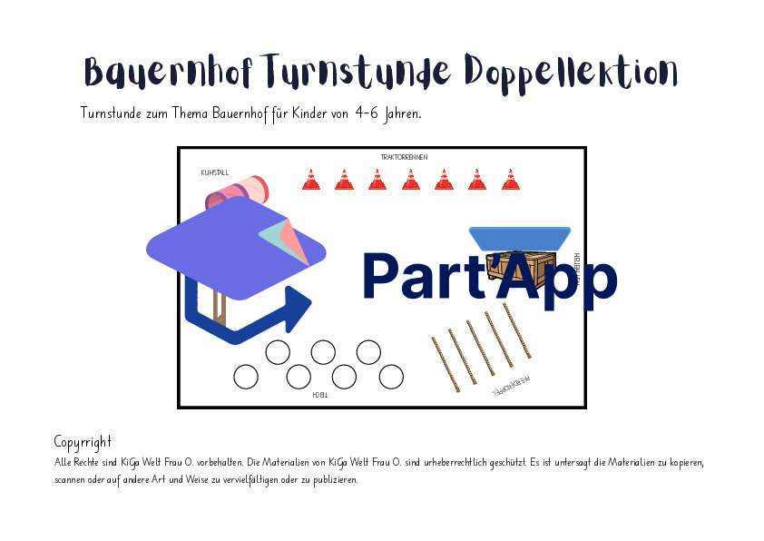 Bauernhof Turnstunde Doppellektion_42
