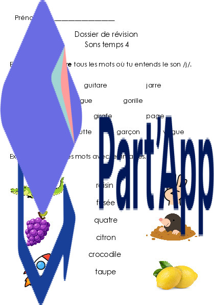 Dossier de révision des sons du temps 4 - 3P_2