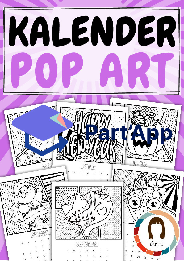 Pop-Art Kalender 2026 (differenziert)_2