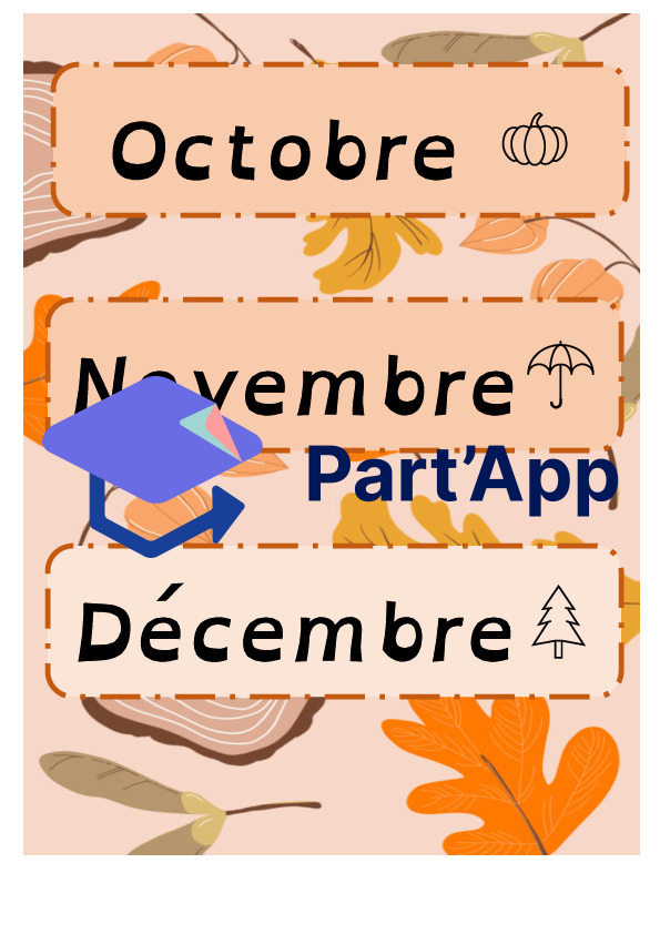 Calendrier - les mois de l'année_2