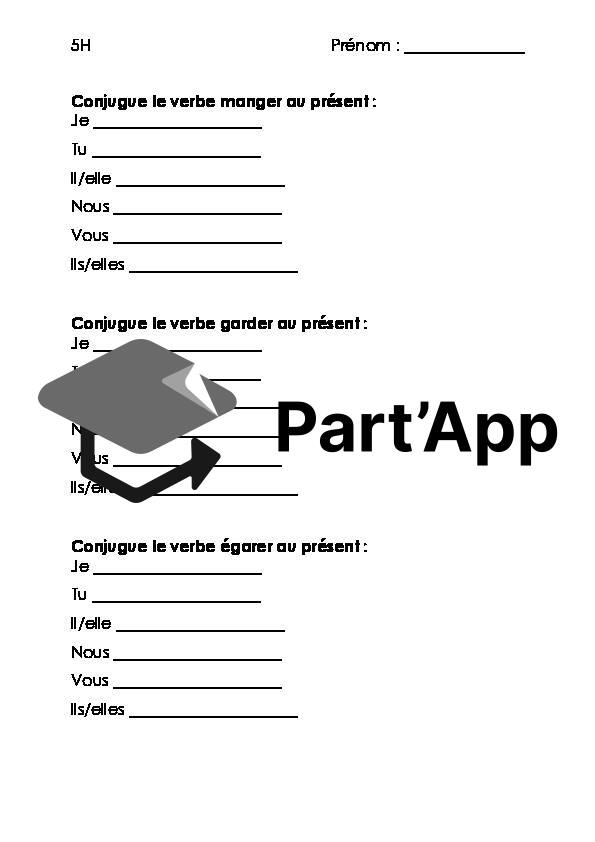 mots de dictée sur la lettre "g"_3