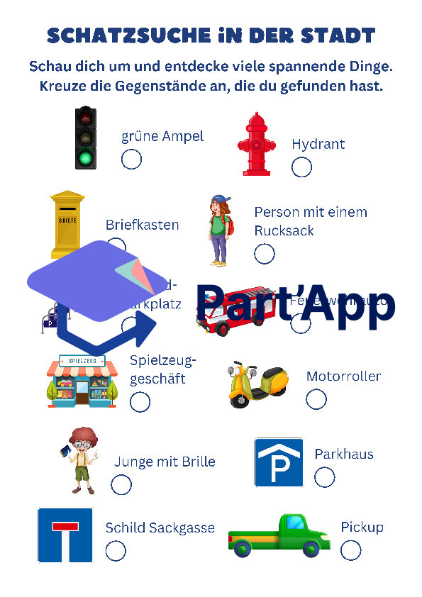 Stadt Schatzsuche, Suchspiel ab 4 Jahren_3
