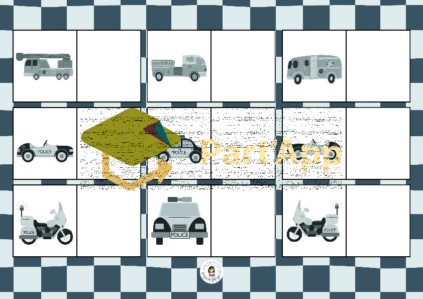 🚓 Mêmes images couleurs / noir-blanc – Les véhicules_10