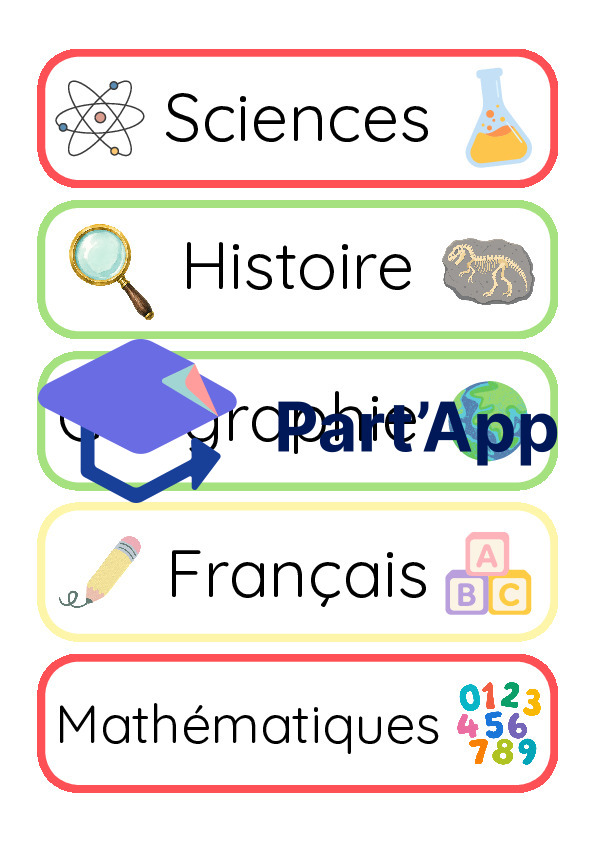 Menu du jour - Programme du jour (couleurs PER) - Affichage_3