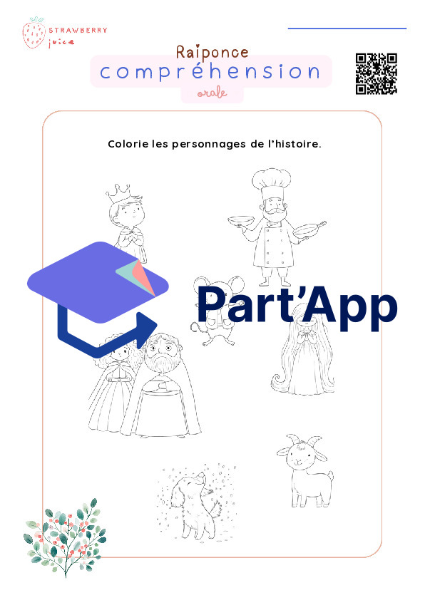 4P 5P - français - compréhension orale - Raiponce_2
