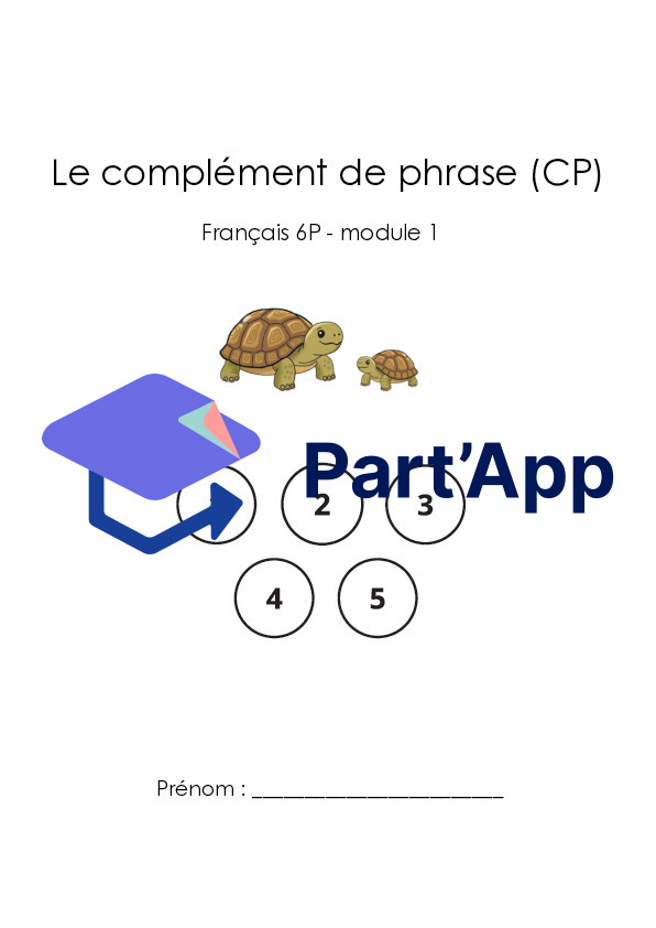 Dossier Complément de phrase - module 1 6P_2