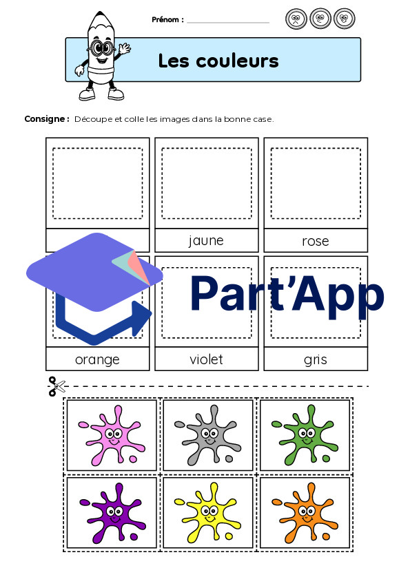 Lecture & Vocabulaire – 5 fiches ludiques à découper et coller_3