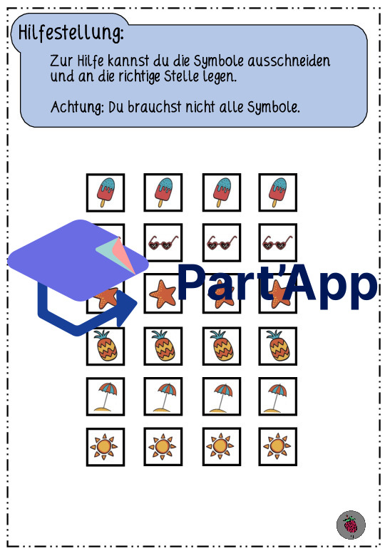 Sommersudoku - mit Bildern statt Zahlen_4
