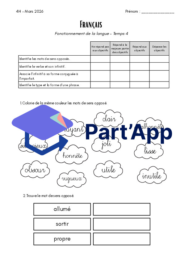 Evaluation français 4H - FDL - habitat_2