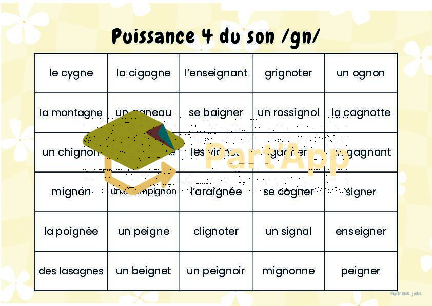 Le son /gn/_10