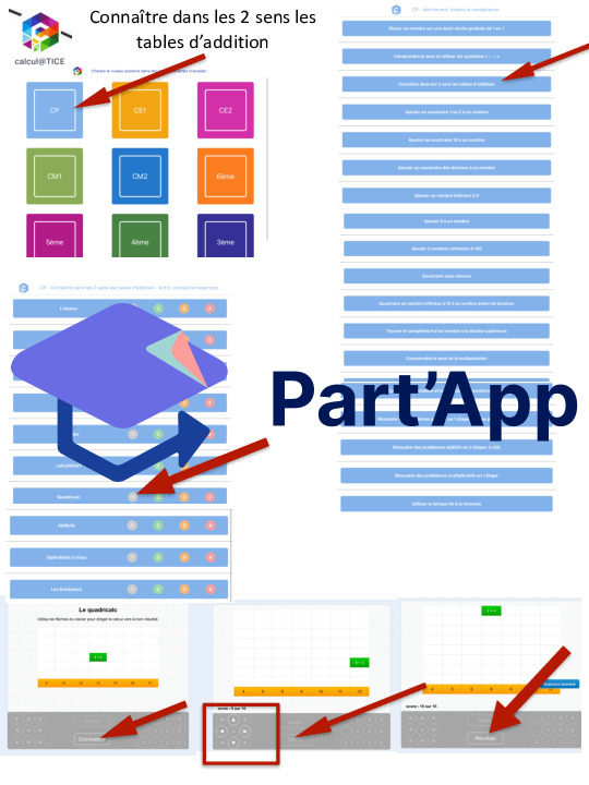 les tables d’additions avec l’application calculatice_12