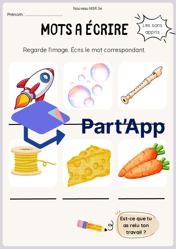 3e année Nv MER mots à écrire_4