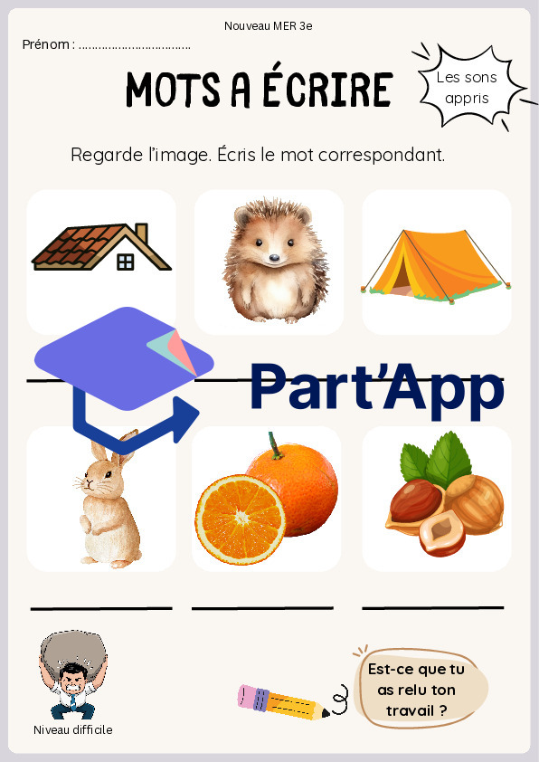 3e année Nv MER mots à écrire_8