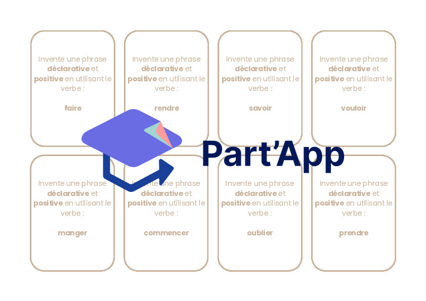 Jeu formes et types de phrases / module 6 / 6P_6