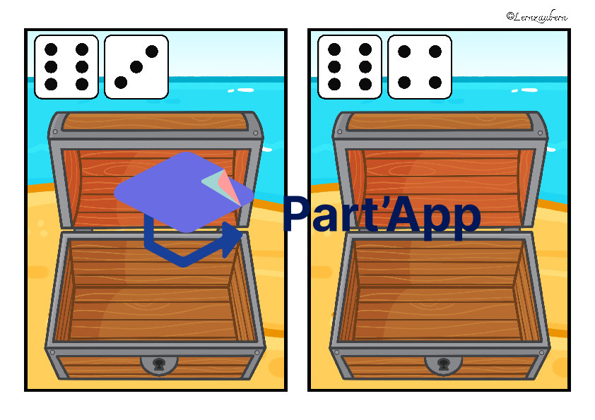 Kneten und Zählen: Piraten_7