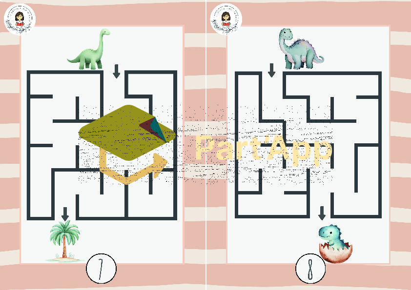 3. 🦕 20 labyrinthes – Les dinos 2026_24