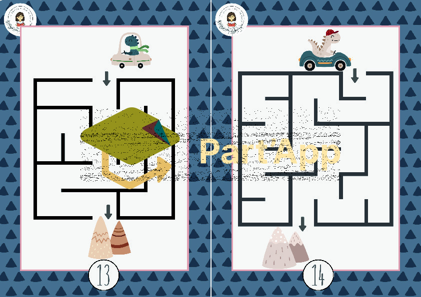 3. 🦕 20 labyrinthes – Les dinos 2026_27