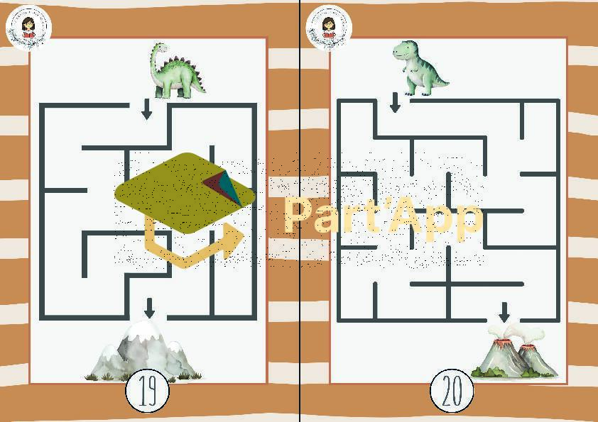 3. 🦕 20 labyrinthes – Les dinos 2026_30