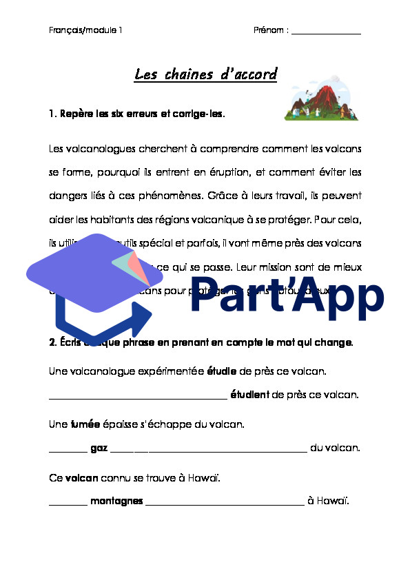 Fiches : les chaines d'accord / module 1_2