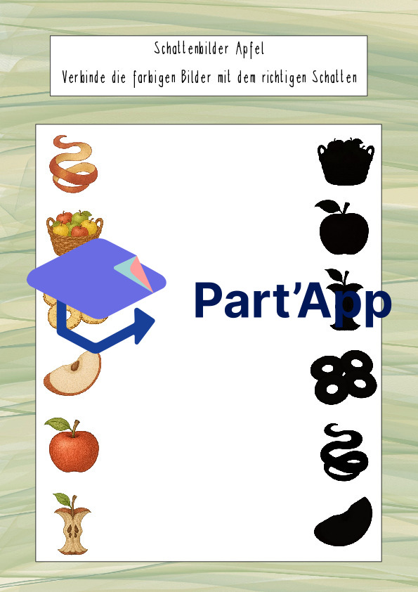 Apfel Schattenbilder_3