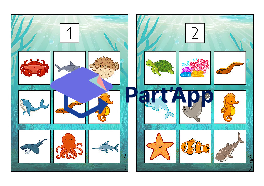 Bilderbingo: Meerestiere_22