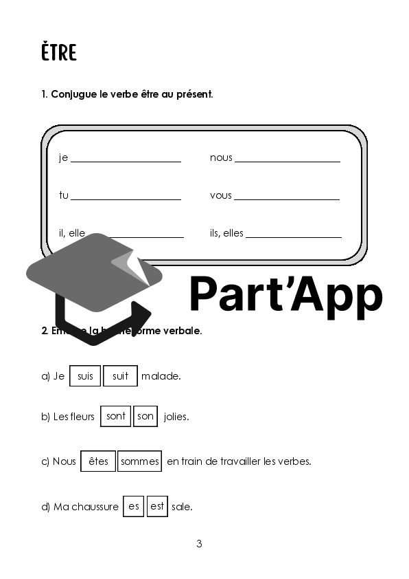 verbes 5P - aimer, être, avoir, aller_7