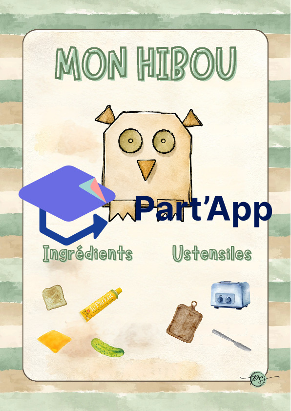 Recette de cuisine codée : mon hibou_2