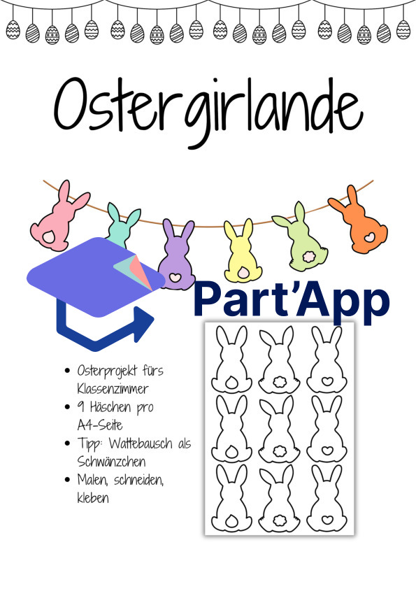 Ostern - Girlande Osterhasen_2