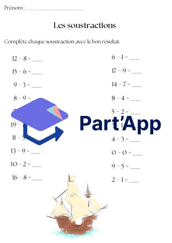 Calcul - soustractions_2